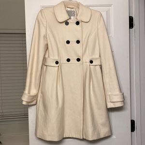 Old Navy Cream Peacoat